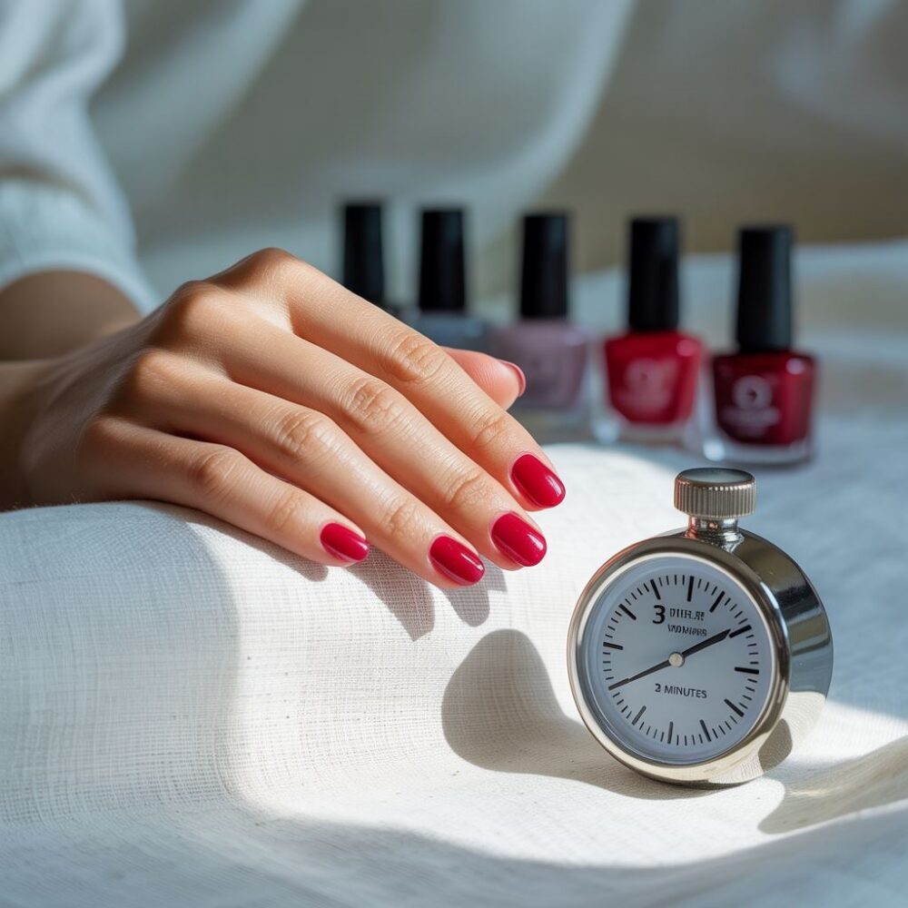 czas schnięcia paznokci