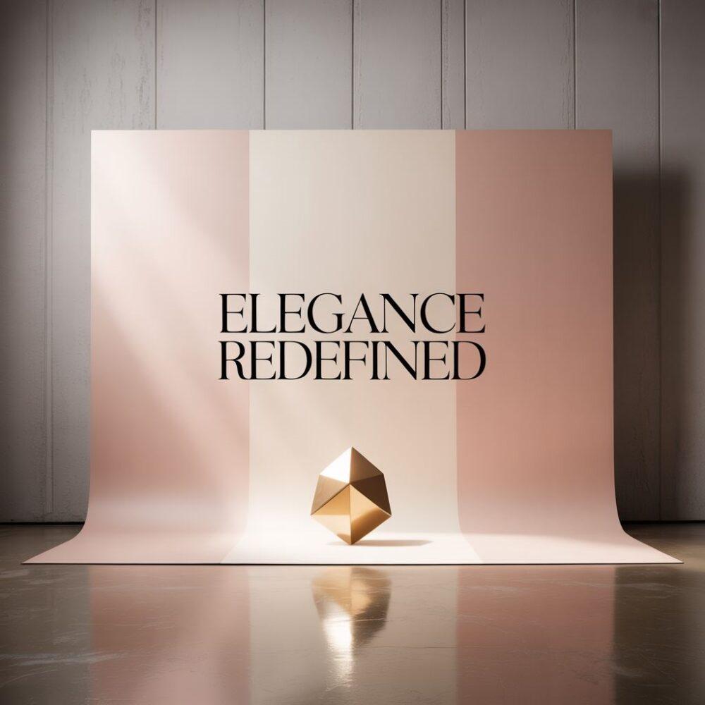 elegancka ścianka na event