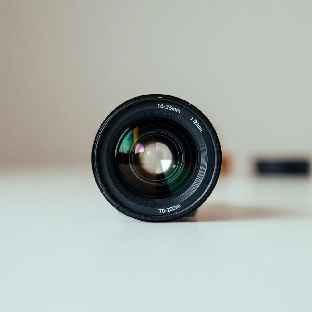 nowoczesny obiektyw fotograficzny