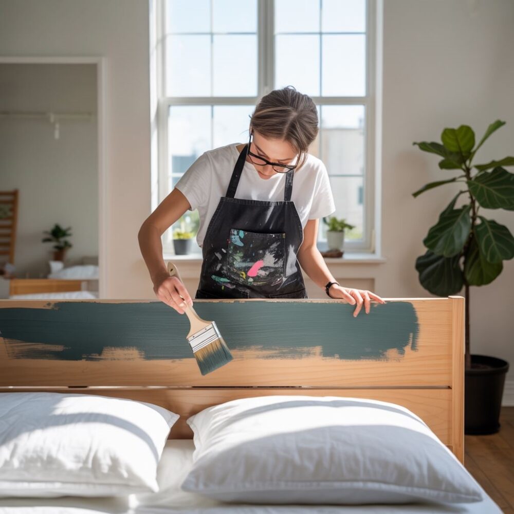 pędzel do malowania mebli