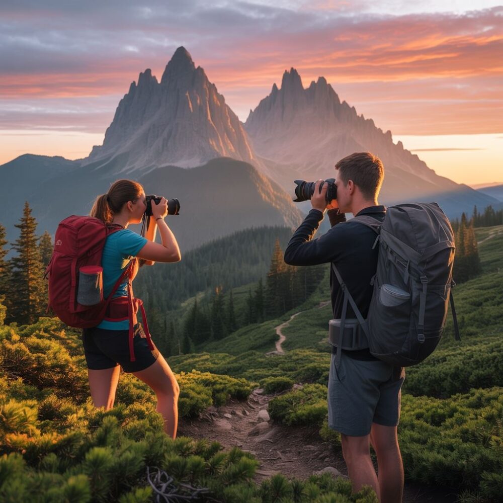 plener fotograficzny o świcie