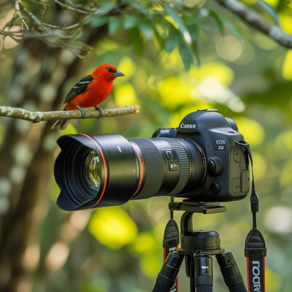 przybliżenie teleobiektywu
