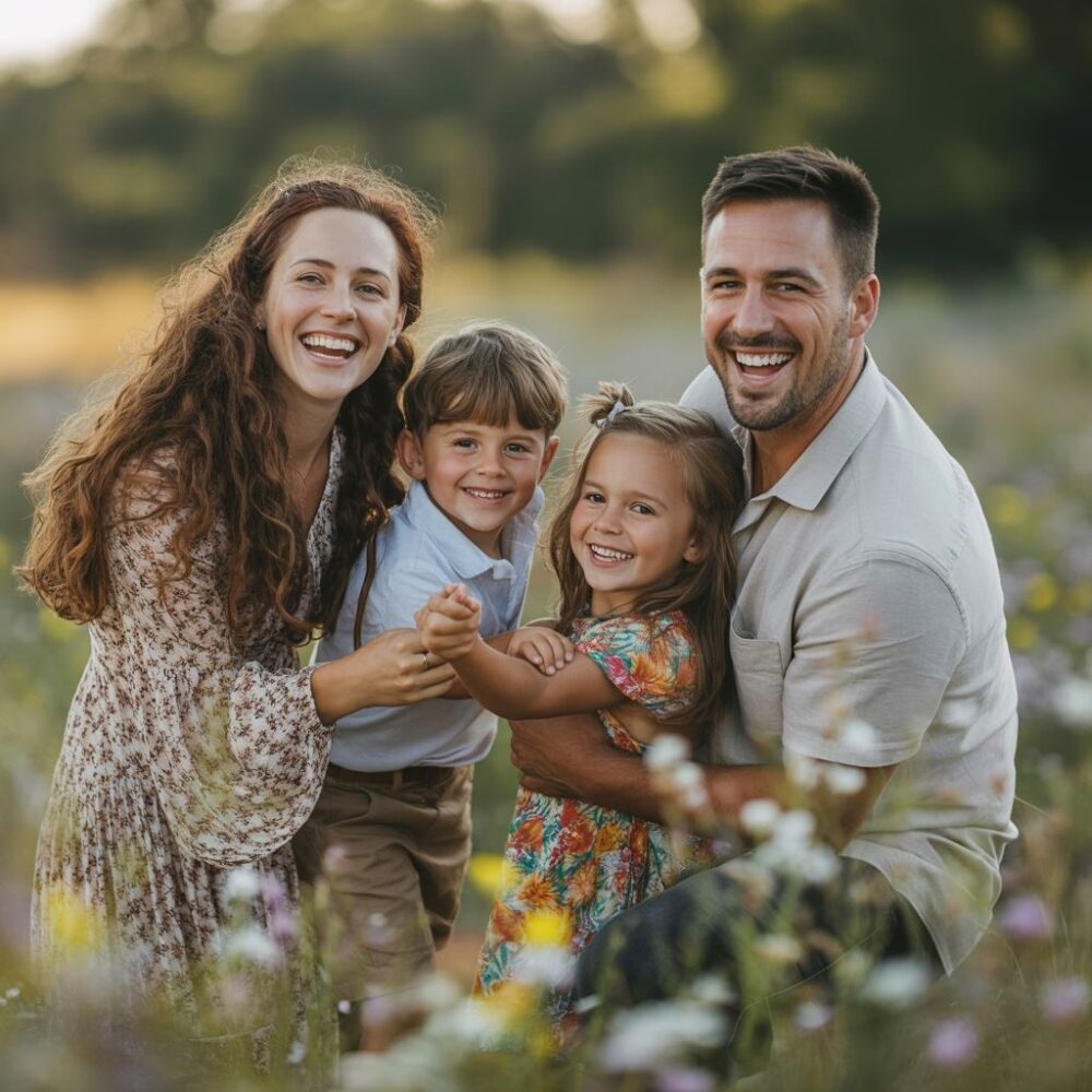 sesja rodzinna w plenerze