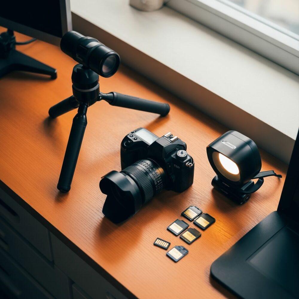 sprzęt do fotografii